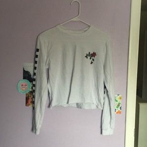 Cropped vans long sleeve